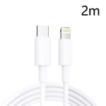 Cáp sạc nhanh PD30W USB-C / Type-C sang 8 Pin đồng bộ dữ liệu cho dòng iPhone, dài 1m, 1.5m, 2m