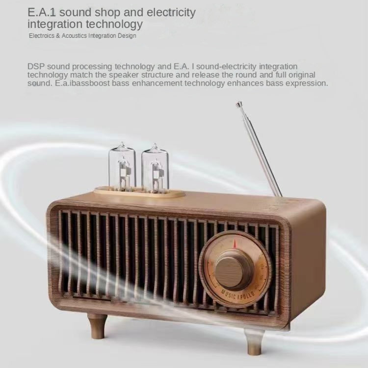 Loa Bluetooth không dây di động trong nhà phong cách retro Oneder B9, B9