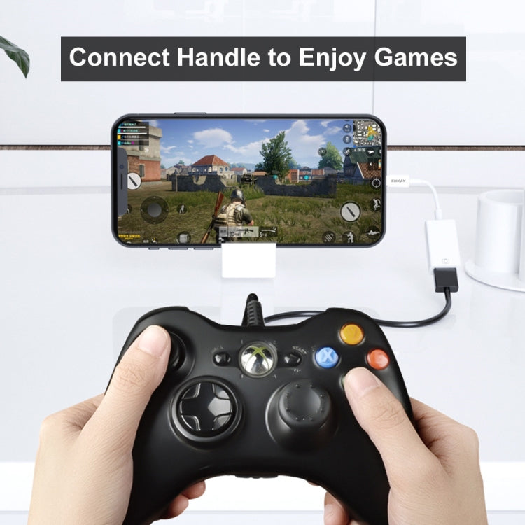 Cáp dữ liệu chuyển đổi ENKAY ENK-AT108 8 Pin sang USB 3.0 OTG cho iPhone / iPad