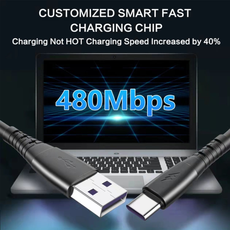 Cáp sạc dữ liệu điện thoại co giãn lò xo dài 1.5m, USB sang 8 Pin, USB sang Type-C, USB sang Micro USB