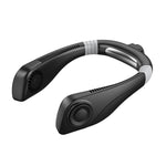 Quạt cổ treo làm mát không lá hương liệu mini USB di động, màu đen, trắng