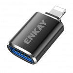 Bộ chuyển đổi OTG ENKAY ENK-AT110 8 Pin đực sang USB 3.0 cái hợp kim nhôm, ENK-AT110