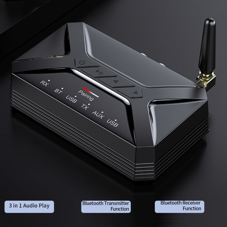 T-R22 ăng-ten ngoài khoảng cách xa 40m bộ thu phát âm thanh Bluetooth 2 trong 1