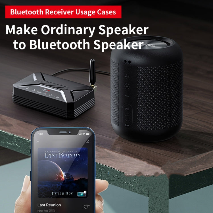 T-R22 ăng-ten ngoài khoảng cách xa 40m bộ thu phát âm thanh Bluetooth 2 trong 1