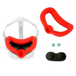Bộ mặt nạ mắt silicone và nắp ống kính phù hợp cho Oculus Quest2 thế hệ JD-391215