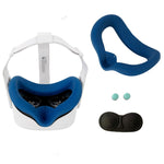 Bộ mặt nạ mắt silicone và nắp ống kính phù hợp cho Oculus Quest2 thế hệ JD-391215