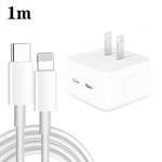 Bộ sạc PD 35W hai cổng USB-C / Type-C với cáp dữ liệu Type-C sang 8 Pin, phích cắm US, phích cắm US + cáp 8 Pin dài 1m, phích cắm US + cáp 8 Pin dài 1,5m, phích cắm US + cáp 8 Pin dài 2m