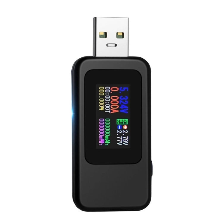 Máy đo USB DC 10 trong 1 KWS-MX18, đo dòng điện 4-30V, đồng hồ đo điện áp, đồng hồ ampe kỹ thuật số