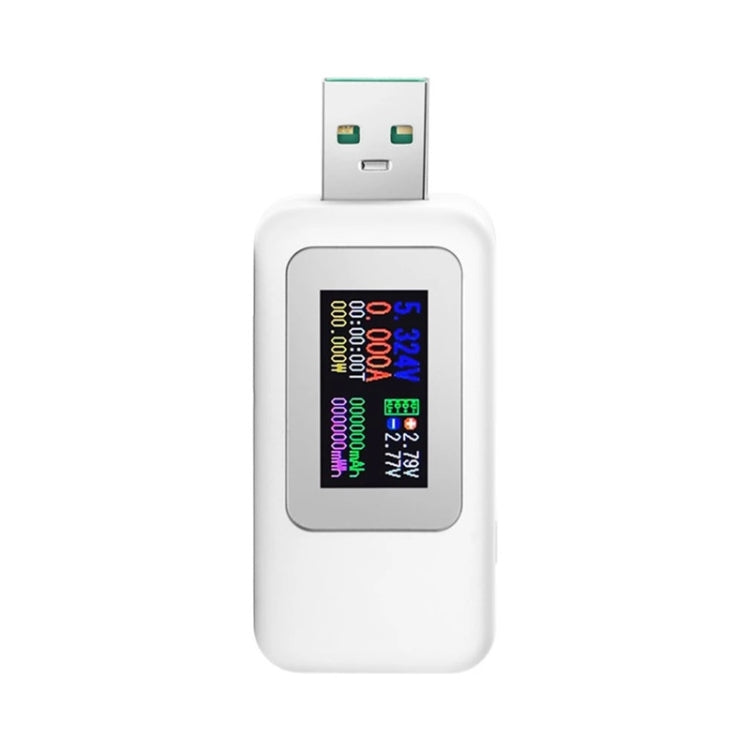 Máy đo USB DC 10 trong 1 KWS-MX18, đo dòng điện 4-30V, đồng hồ đo điện áp, đồng hồ ampe kỹ thuật số