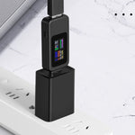 Máy đo USB DC 10 trong 1 KWS-MX18, đo dòng điện 4-30V, đồng hồ đo điện áp, đồng hồ ampe kỹ thuật số