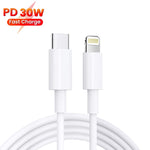 Bộ sạc PD 35W hai cổng USB-C / Type-C với cáp dữ liệu Type-C sang 8 Pin, phích cắm EU, phích cắm EU + cáp 8 Pin dài 1,5m, phích cắm EU + cáp 8 Pin dài 2m