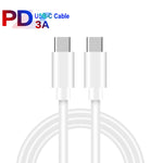 Bộ sạc PD 35W hai cổng USB-C / Type-C kèm cáp dữ liệu Type-C to Type-C, phích cắm US, phích cắm US + cáp đôi Type-C 1m, phích cắm US + cáp đôi Type-C 2m