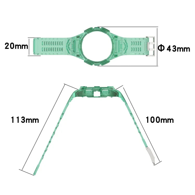 Dây đồng hồ silicone liền khối, Dành cho Samsung Galaxy Watch 40MM, Dành cho Samsung Galaxy Watch 44MM