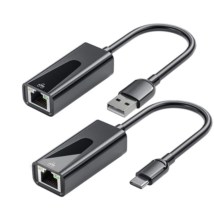 Bộ chuyển đổi mạng USB Ethernet RJ45 1000Mbps, USB 3.0, Type-C