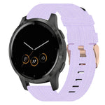 18mm Nylon Woven Watch Band, For Garmin Forerunner 255S, For Garmin Venu 2S, For Garmin Vivomove 3S, For Garmin Vivoactive 4S