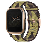 20mm Nylon Woven Watch Band, For Garmin Venu SQ, For Garmin Vivomove 3, For Garminmove 3, For Garmin VivoMove Luxe, For Garminmove Luxe, For Garmin VivoMove Style