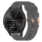 20mm Nylon Woven Watch Band, For Garmin Venu SQ, For Garmin Vivomove 3, For Garminmove 3, For Garmin VivoMove Luxe, For Garminmove Luxe, For Garmin VivoMove Style