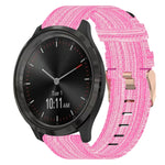20mm Nylon Woven Watch Band, For Garmin Venu SQ, For Garmin Vivomove 3, For Garminmove 3, For Garmin VivoMove Luxe, For Garminmove Luxe, For Garmin VivoMove Style