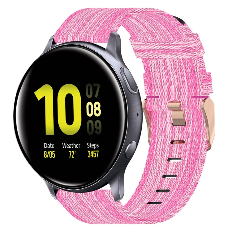 Dây đồng hồ dệt nylon 20mm, dành cho Samsung Galaxy Watch Active 2 44mm, dành cho Samsung Galaxy Watch Active 40mm, dành cho Samsung Galaxy Watch 42mm, dành cho Samsung Gear Sport, dành cho Samsung Gear S2 Classic