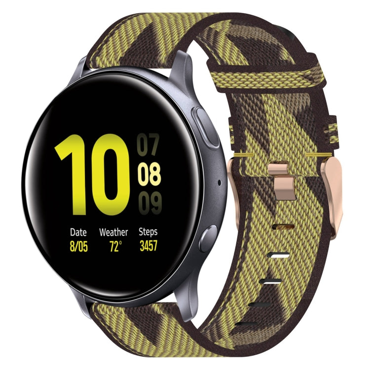 Dây đồng hồ dệt nylon 20mm, dành cho Samsung Galaxy Watch Active 2 44mm, dành cho Samsung Galaxy Watch Active 40mm, dành cho Samsung Galaxy Watch 42mm, dành cho Samsung Gear Sport, dành cho Samsung Gear S2 Classic