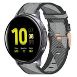 Dây đồng hồ dệt nylon 20mm, dành cho Samsung Galaxy Watch Active 2 44mm, dành cho Samsung Galaxy Watch Active 40mm, dành cho Samsung Galaxy Watch 42mm, dành cho Samsung Gear Sport, dành cho Samsung Gear S2 Classic