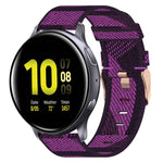 Dây đồng hồ dệt nylon 20mm, dành cho Samsung Galaxy Watch Active 2 44mm, dành cho Samsung Galaxy Watch Active 40mm, dành cho Samsung Galaxy Watch 42mm, dành cho Samsung Gear Sport, dành cho Samsung Gear S2 Classic