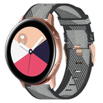 Dây đồng hồ dệt nylon 20mm, dành cho Samsung Galaxy Watch Active 2 44mm, dành cho Samsung Galaxy Watch Active 40mm, dành cho Samsung Galaxy Watch 42mm, dành cho Samsung Gear Sport, dành cho Samsung Gear S2 Classic