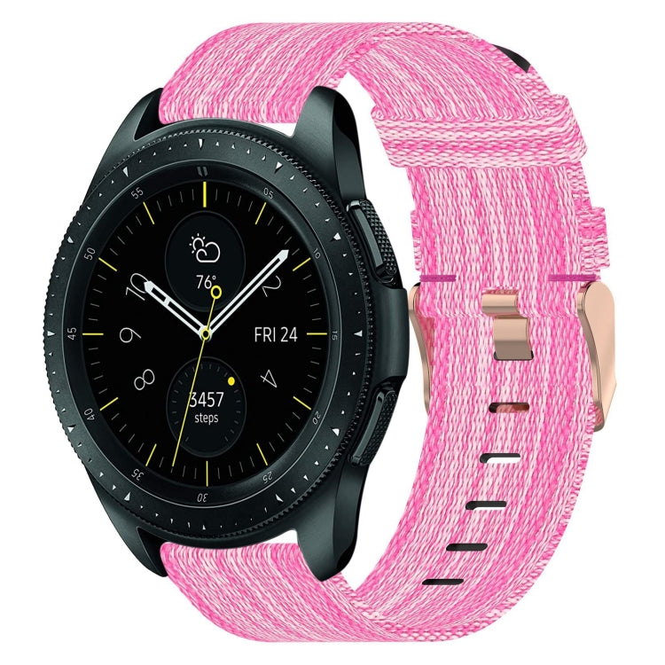 Dây đồng hồ dệt nylon 20mm, dành cho Samsung Galaxy Watch Active 2 44mm, dành cho Samsung Galaxy Watch Active 40mm, dành cho Samsung Galaxy Watch 42mm, dành cho Samsung Gear Sport, dành cho Samsung Gear S2 Classic