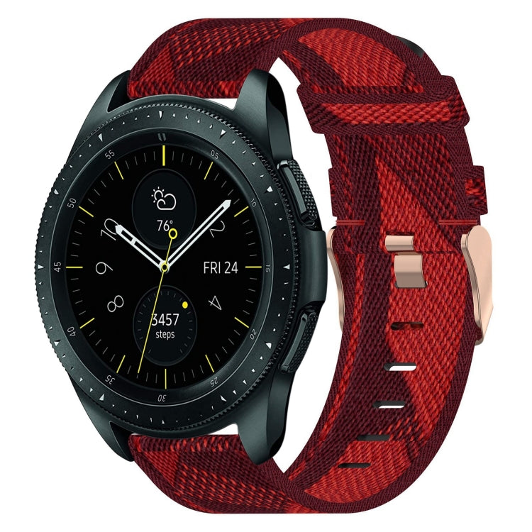 Dây đồng hồ dệt nylon 20mm, dành cho Samsung Galaxy Watch Active 2 44mm, dành cho Samsung Galaxy Watch Active 40mm, dành cho Samsung Galaxy Watch 42mm, dành cho Samsung Gear Sport, dành cho Samsung Gear S2 Classic