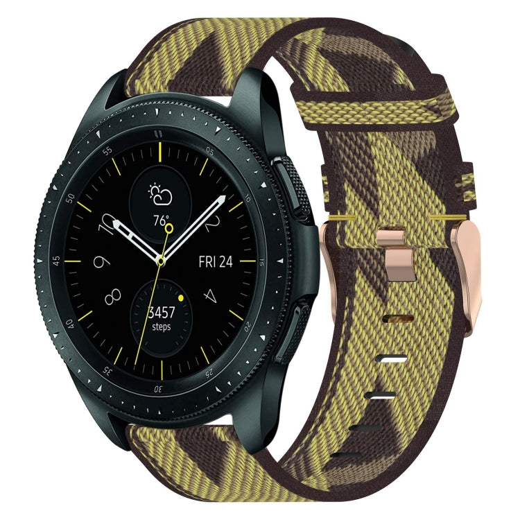 Dây đồng hồ dệt nylon 20mm, dành cho Samsung Galaxy Watch Active 2 44mm, dành cho Samsung Galaxy Watch Active 40mm, dành cho Samsung Galaxy Watch 42mm, dành cho Samsung Gear Sport, dành cho Samsung Gear S2 Classic