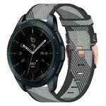 Dây đồng hồ dệt nylon 20mm, dành cho Samsung Galaxy Watch Active 2 44mm, dành cho Samsung Galaxy Watch Active 40mm, dành cho Samsung Galaxy Watch 42mm, dành cho Samsung Gear Sport, dành cho Samsung Gear S2 Classic