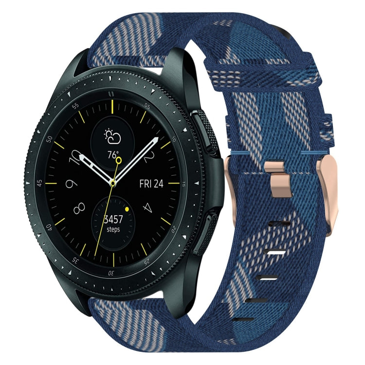 Dây đồng hồ dệt nylon 20mm, dành cho Samsung Galaxy Watch Active 2 44mm, dành cho Samsung Galaxy Watch Active 40mm, dành cho Samsung Galaxy Watch 42mm, dành cho Samsung Gear Sport, dành cho Samsung Gear S2 Classic