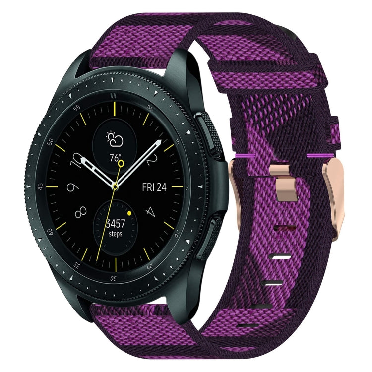 Dây đồng hồ dệt nylon 20mm, dành cho Samsung Galaxy Watch Active 2 44mm, dành cho Samsung Galaxy Watch Active 40mm, dành cho Samsung Galaxy Watch 42mm, dành cho Samsung Gear Sport, dành cho Samsung Gear S2 Classic