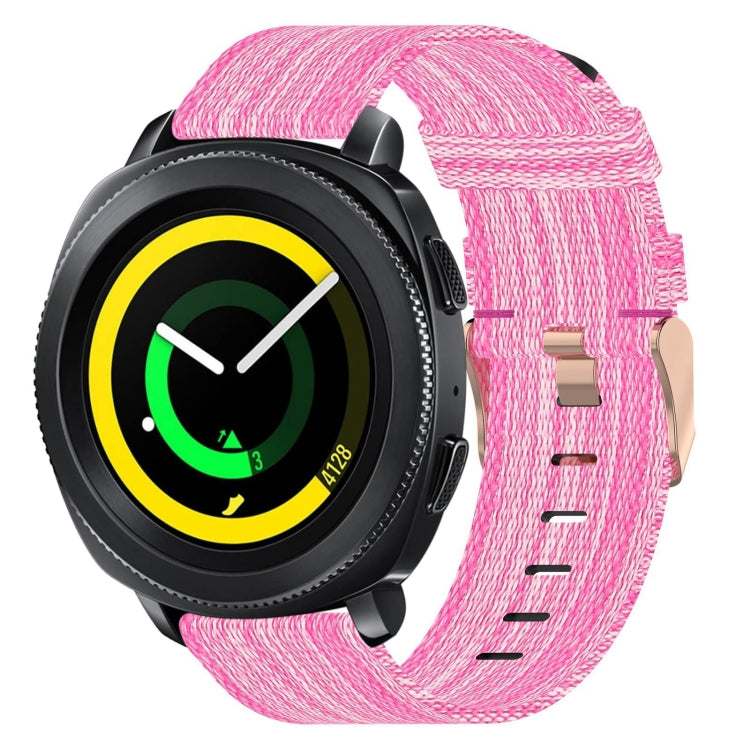 Dây đồng hồ dệt nylon 20mm, dành cho Samsung Galaxy Watch Active 2 44mm, dành cho Samsung Galaxy Watch Active 40mm, dành cho Samsung Galaxy Watch 42mm, dành cho Samsung Gear Sport, dành cho Samsung Gear S2 Classic