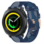 Dây đồng hồ dệt nylon 20mm, dành cho Samsung Galaxy Watch Active 2 44mm, dành cho Samsung Galaxy Watch Active 40mm, dành cho Samsung Galaxy Watch 42mm, dành cho Samsung Gear Sport, dành cho Samsung Gear S2 Classic