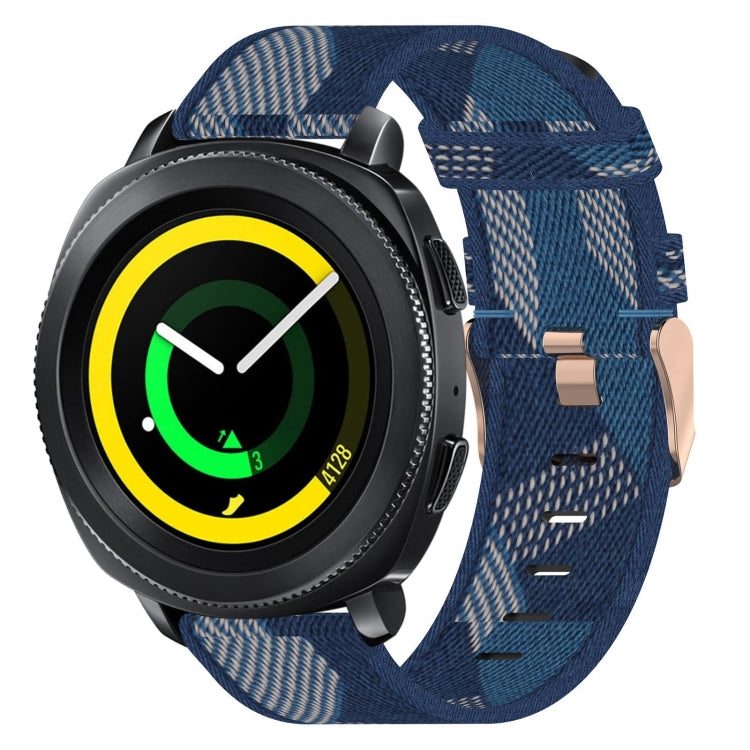 Dây đồng hồ dệt nylon 20mm, dành cho Samsung Galaxy Watch Active 2 44mm, dành cho Samsung Galaxy Watch Active 40mm, dành cho Samsung Galaxy Watch 42mm, dành cho Samsung Gear Sport, dành cho Samsung Gear S2 Classic