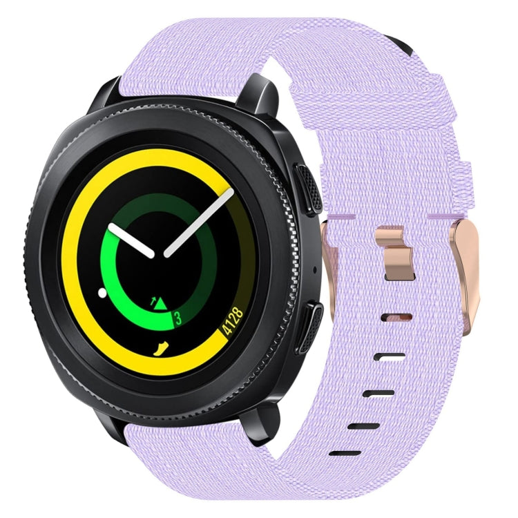 Dây đồng hồ dệt nylon 20mm, dành cho Samsung Galaxy Watch Active 2 44mm, dành cho Samsung Galaxy Watch Active 40mm, dành cho Samsung Galaxy Watch 42mm, dành cho Samsung Gear Sport, dành cho Samsung Gear S2 Classic