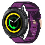 Dây đồng hồ dệt nylon 20mm, dành cho Samsung Galaxy Watch Active 2 44mm, dành cho Samsung Galaxy Watch Active 40mm, dành cho Samsung Galaxy Watch 42mm, dành cho Samsung Gear Sport, dành cho Samsung Gear S2 Classic