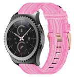 Dây đồng hồ dệt nylon 20mm, dành cho Samsung Galaxy Watch Active 2 44mm, dành cho Samsung Galaxy Watch Active 40mm, dành cho Samsung Galaxy Watch 42mm, dành cho Samsung Gear Sport, dành cho Samsung Gear S2 Classic
