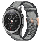 Dây đồng hồ dệt nylon 20mm, dành cho Samsung Galaxy Watch Active 2 44mm, dành cho Samsung Galaxy Watch Active 40mm, dành cho Samsung Galaxy Watch 42mm, dành cho Samsung Gear Sport, dành cho Samsung Gear S2 Classic