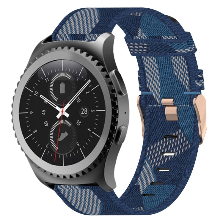 Dây đồng hồ dệt nylon 20mm, dành cho Samsung Galaxy Watch Active 2 44mm, dành cho Samsung Galaxy Watch Active 40mm, dành cho Samsung Galaxy Watch 42mm, dành cho Samsung Gear Sport, dành cho Samsung Gear S2 Classic