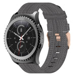 Dây đồng hồ dệt nylon 20mm, dành cho Samsung Galaxy Watch Active 2 44mm, dành cho Samsung Galaxy Watch Active 40mm, dành cho Samsung Galaxy Watch 42mm, dành cho Samsung Gear Sport, dành cho Samsung Gear S2 Classic