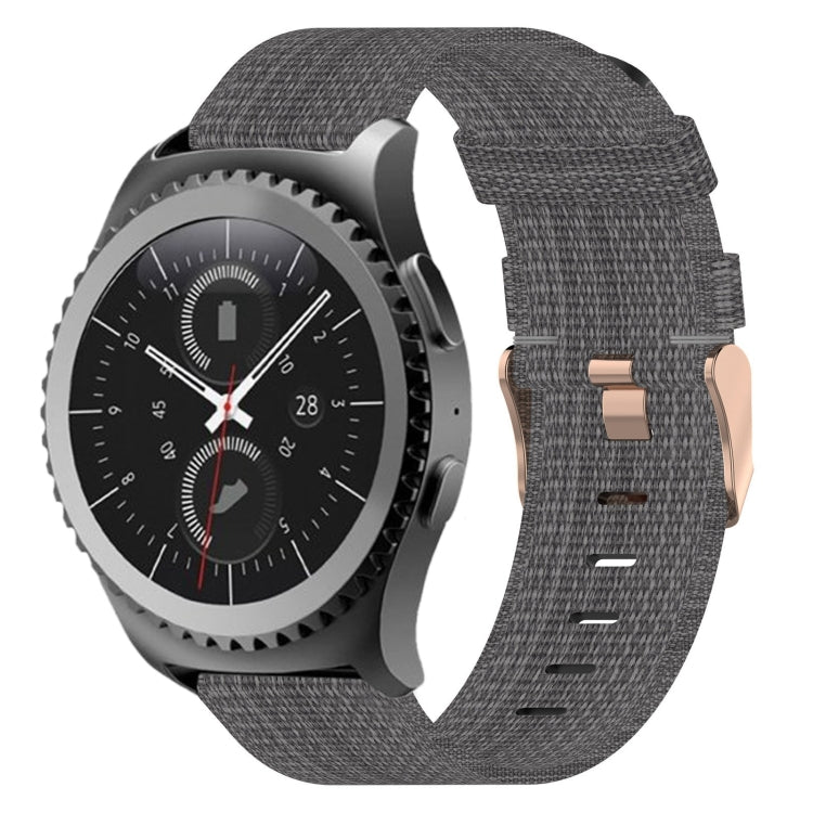 Dây đồng hồ dệt nylon 20mm, dành cho Samsung Galaxy Watch Active 2 44mm, dành cho Samsung Galaxy Watch Active 40mm, dành cho Samsung Galaxy Watch 42mm, dành cho Samsung Gear Sport, dành cho Samsung Gear S2 Classic
