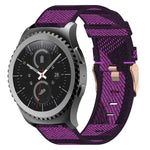 Dây đồng hồ dệt nylon 20mm, dành cho Samsung Galaxy Watch Active 2 44mm, dành cho Samsung Galaxy Watch Active 40mm, dành cho Samsung Galaxy Watch 42mm, dành cho Samsung Gear Sport, dành cho Samsung Gear S2 Classic