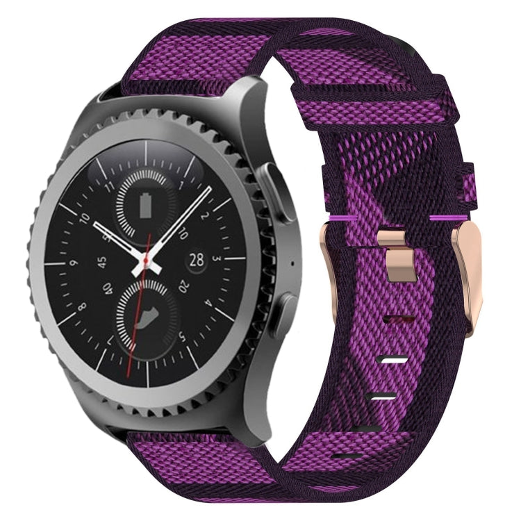 Dây đồng hồ dệt nylon 20mm, dành cho Samsung Galaxy Watch Active 2 44mm, dành cho Samsung Galaxy Watch Active 40mm, dành cho Samsung Galaxy Watch 42mm, dành cho Samsung Gear Sport, dành cho Samsung Gear S2 Classic