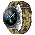 Dây đeo đồng hồ nylon dệt 22mm, Dành cho Samsung Galaxy Watch3 45mm, Dành cho Samsung Galaxy Watch 46mm, Dành cho Samsung Gear S3 Classic, Dành cho Samsung Gear S3 Frontier