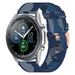 Dây đeo đồng hồ nylon dệt 22mm, Dành cho Samsung Galaxy Watch3 45mm, Dành cho Samsung Galaxy Watch 46mm, Dành cho Samsung Gear S3 Classic, Dành cho Samsung Gear S3 Frontier