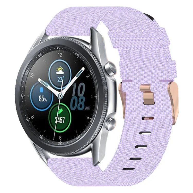 Dây đeo đồng hồ nylon dệt 22mm, Dành cho Samsung Galaxy Watch3 45mm, Dành cho Samsung Galaxy Watch 46mm, Dành cho Samsung Gear S3 Classic, Dành cho Samsung Gear S3 Frontier