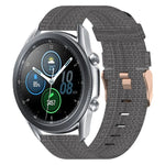 Dây đeo đồng hồ nylon dệt 22mm, Dành cho Samsung Galaxy Watch3 45mm, Dành cho Samsung Galaxy Watch 46mm, Dành cho Samsung Gear S3 Classic, Dành cho Samsung Gear S3 Frontier