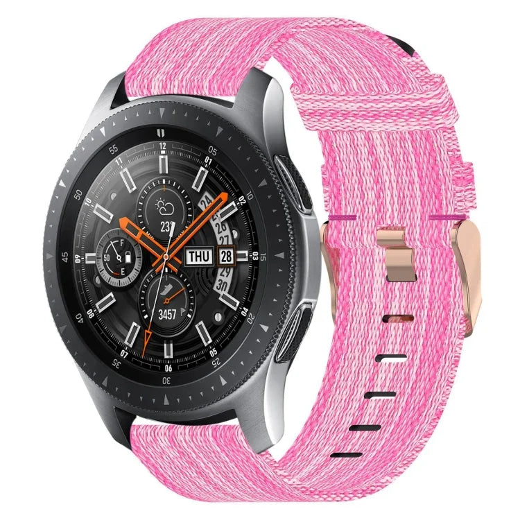 Dây đeo đồng hồ nylon dệt 22mm, Dành cho Samsung Galaxy Watch3 45mm, Dành cho Samsung Galaxy Watch 46mm, Dành cho Samsung Gear S3 Classic, Dành cho Samsung Gear S3 Frontier